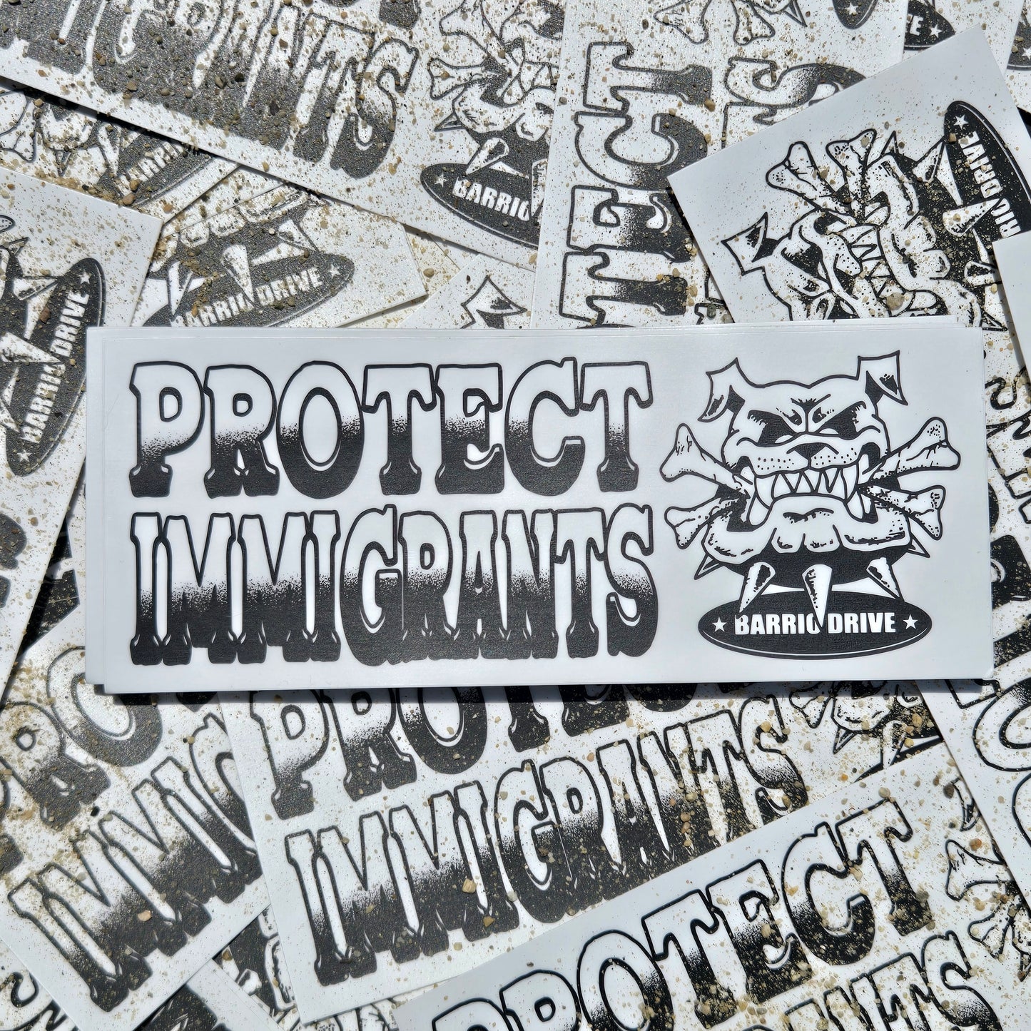 Protect Immigrants Bumper Sticker
