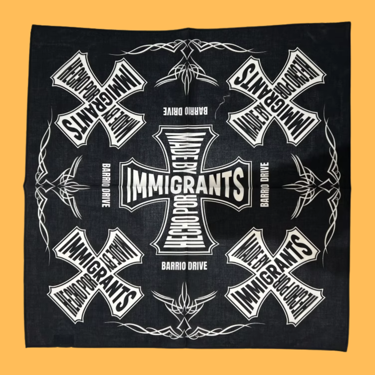 Made By Immigrants Cross Bandana