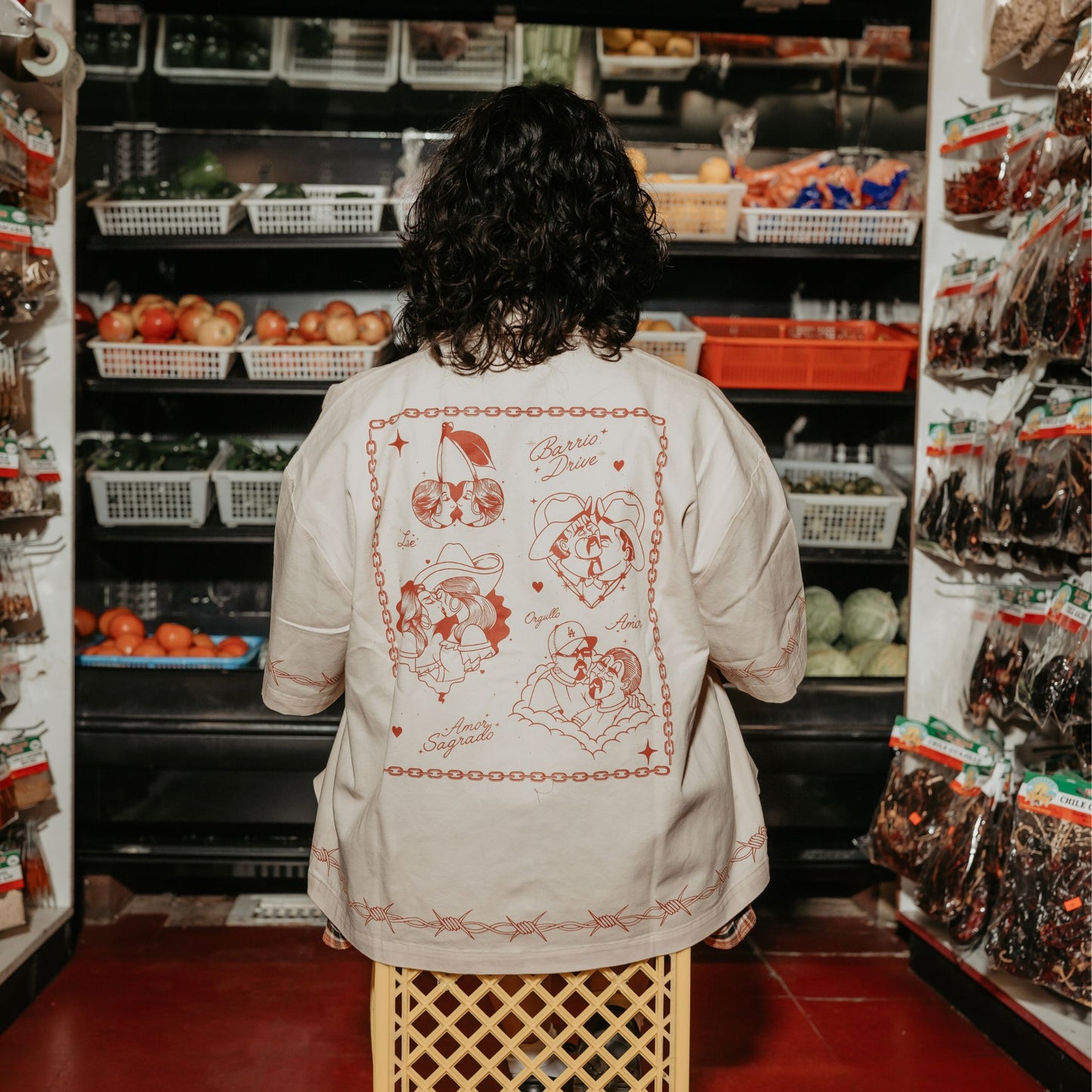 Amor Sagrado Short Sleeve Work Shirt