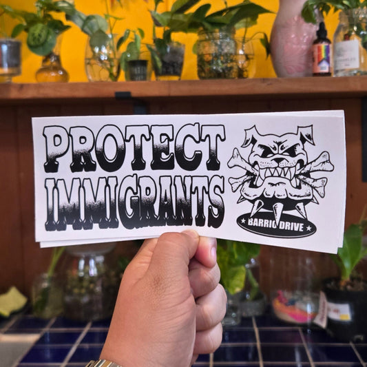 Protect Immigrants Bumper Sticker