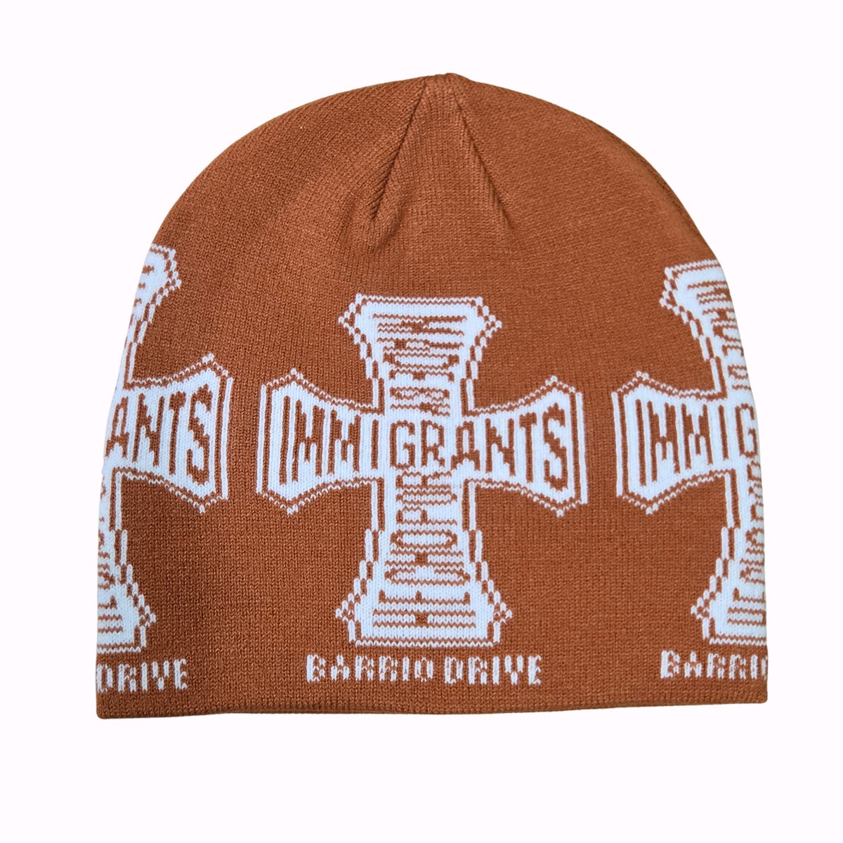 Made By Immigrants Cross Beanie