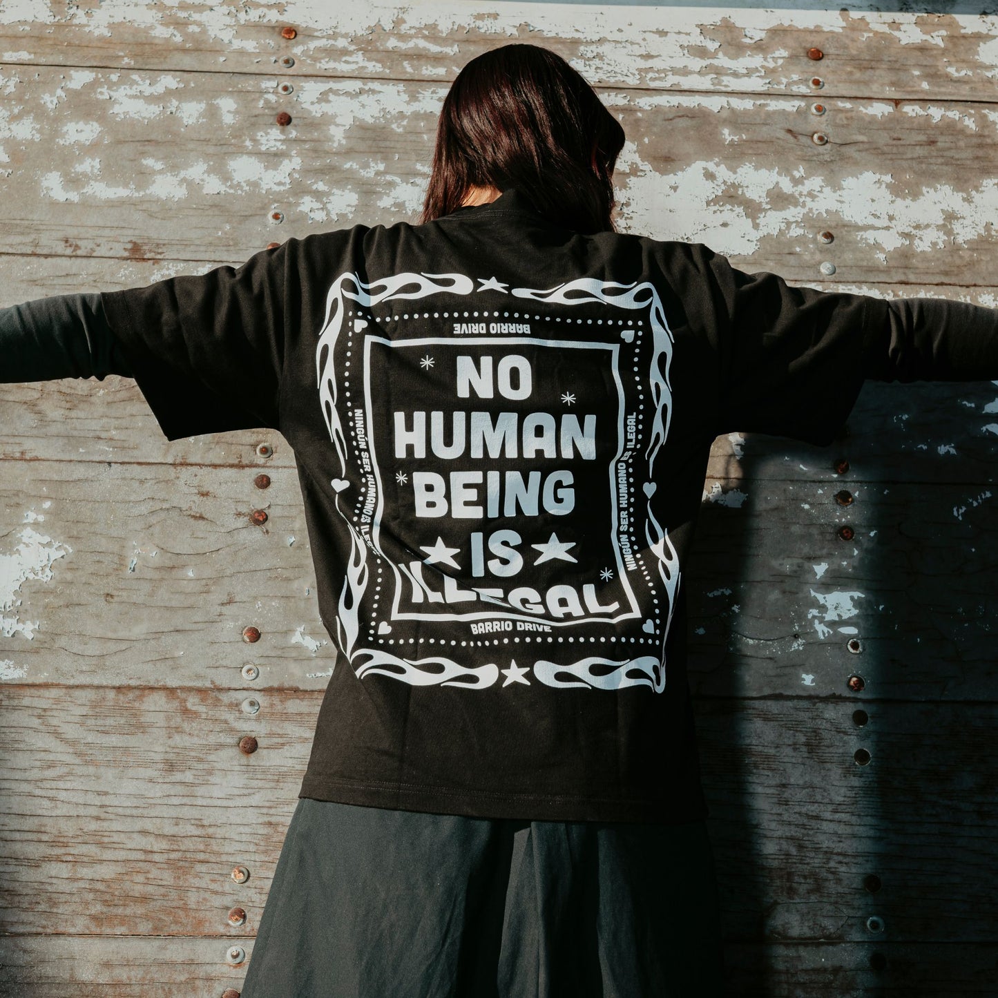 No Human Being Is Ilegal shirt