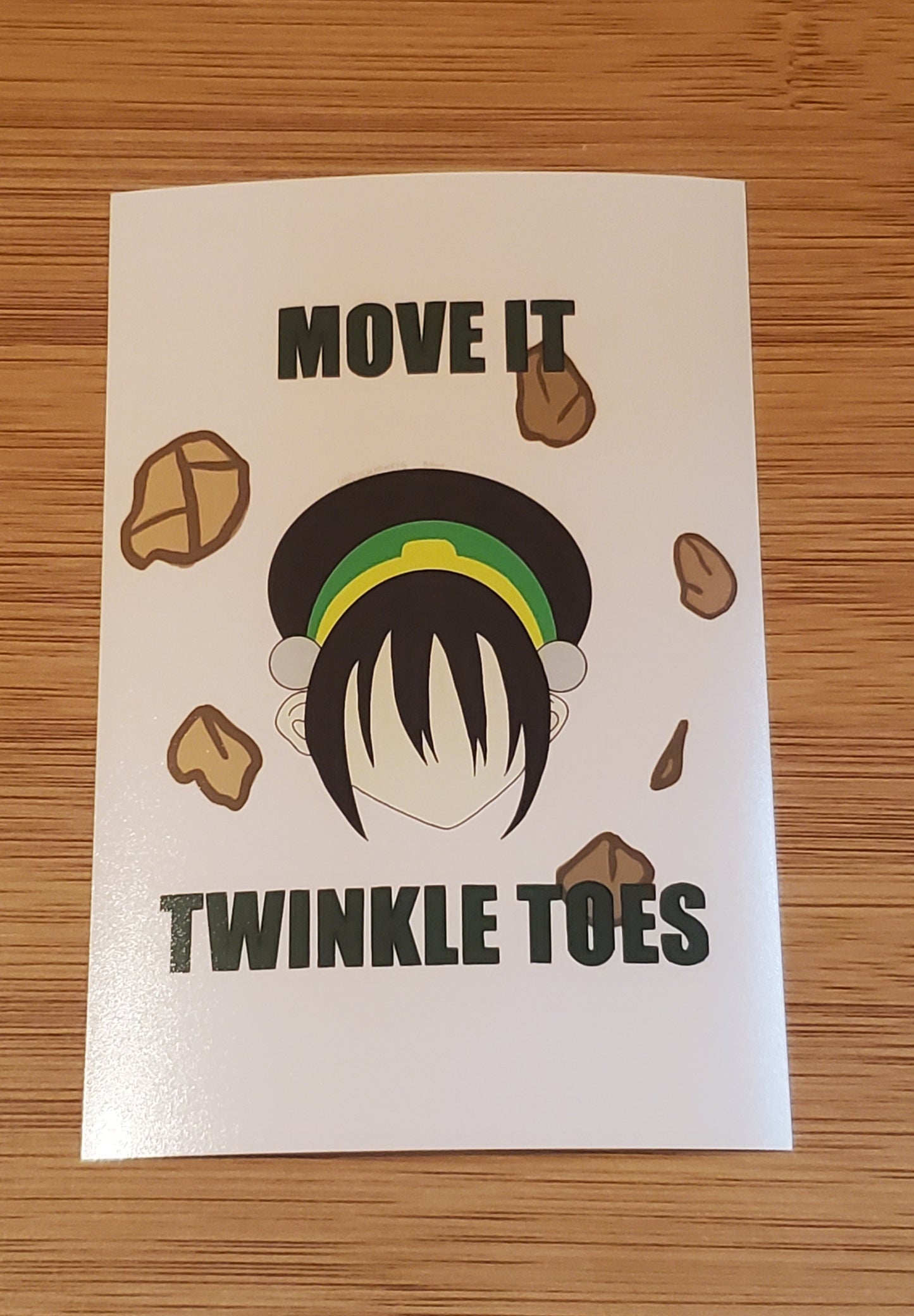 Move it twinkle toes ATLA Avatar print