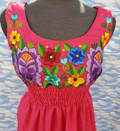 3x hand embroided dress
