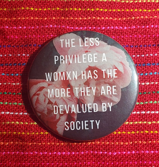 The Less Privilege Button Pin