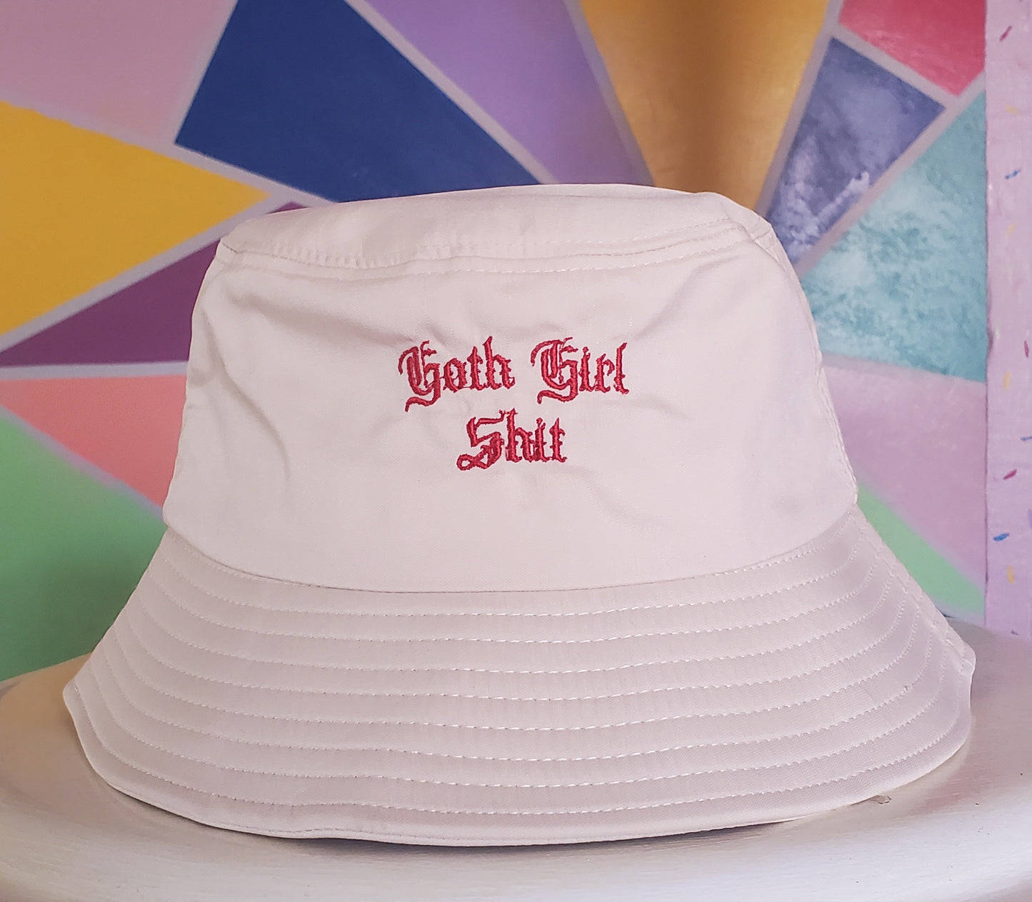 Goth Girl Shit Bucket Hat