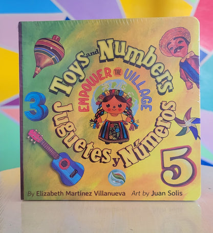 Toys and Numbers book/Juguetes y Numeros libro