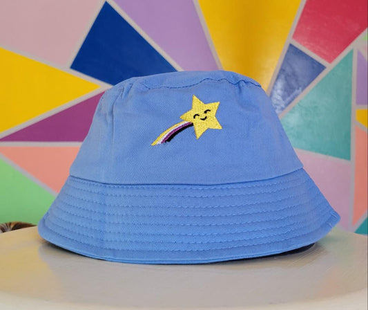 NonBinary PRIDE Flag Shooting Star Bucket Hat