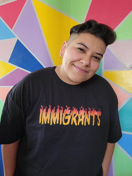 Immigrants Flame shirt