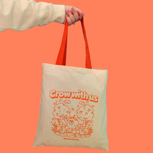 Grow With Us Tote Bag