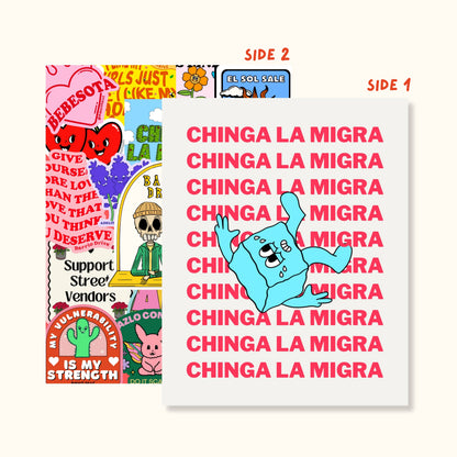 Chinga La Migra Poster