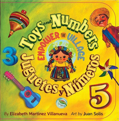 Toys and Numbers book/Juguetes y Numeros libro
