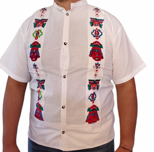 embroided Guayabera medium