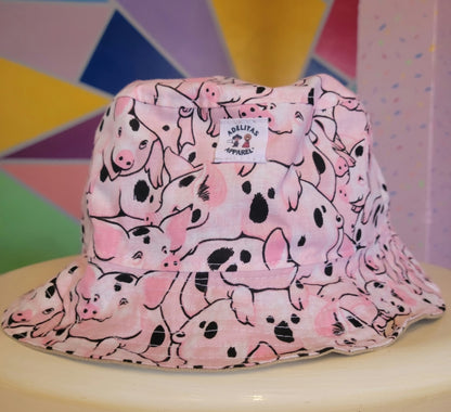 Pig Piggy Bucket Hat