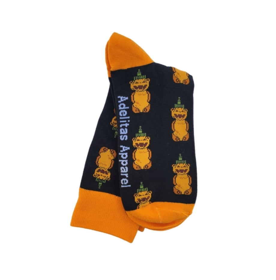 Pumpkin Honey Bottle Socks