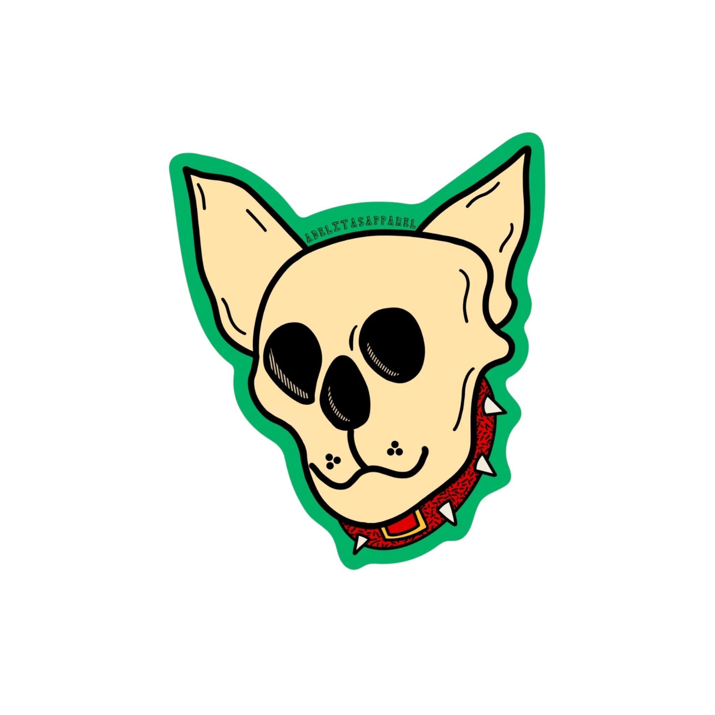 Lulu Skull Sticker
