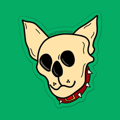 Lulu Skull Sticker