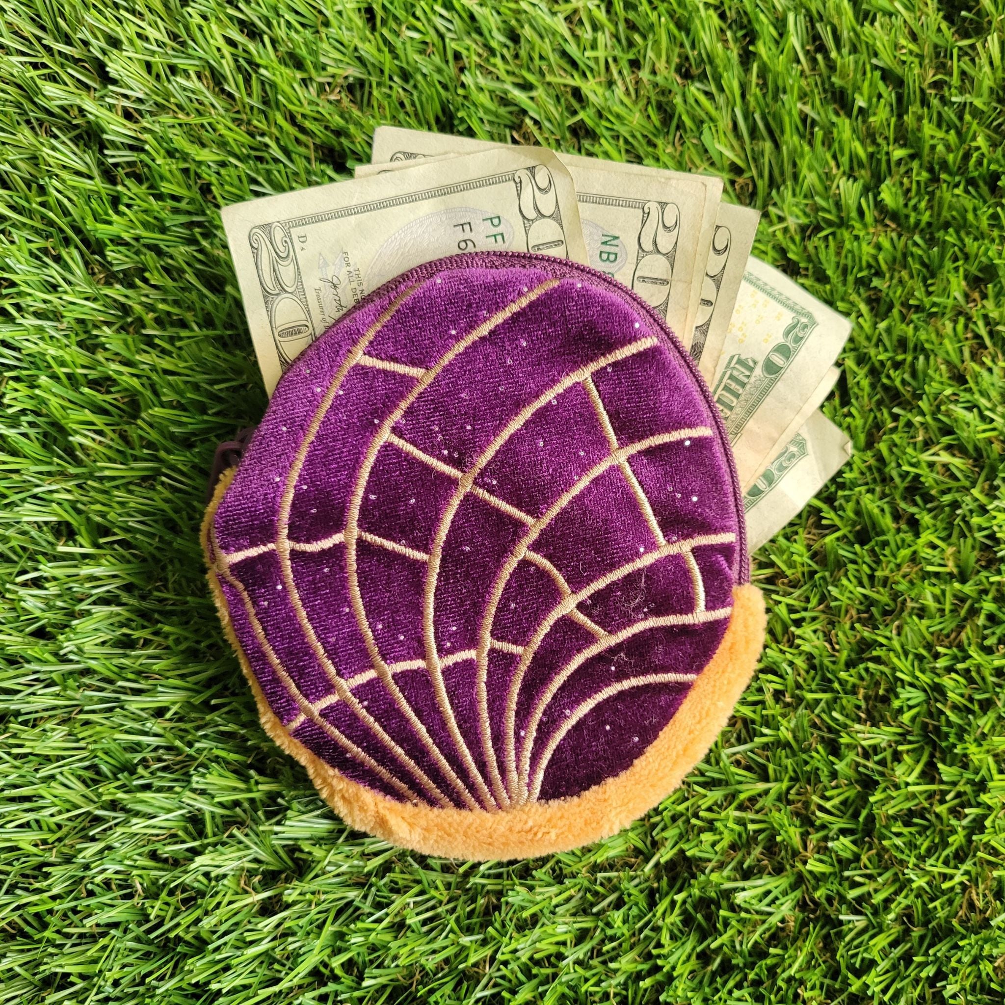 Pan dulce coin purse new arrivals