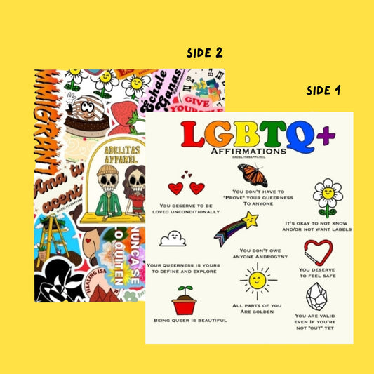 LGBTQ+ Affirmations Poster Print