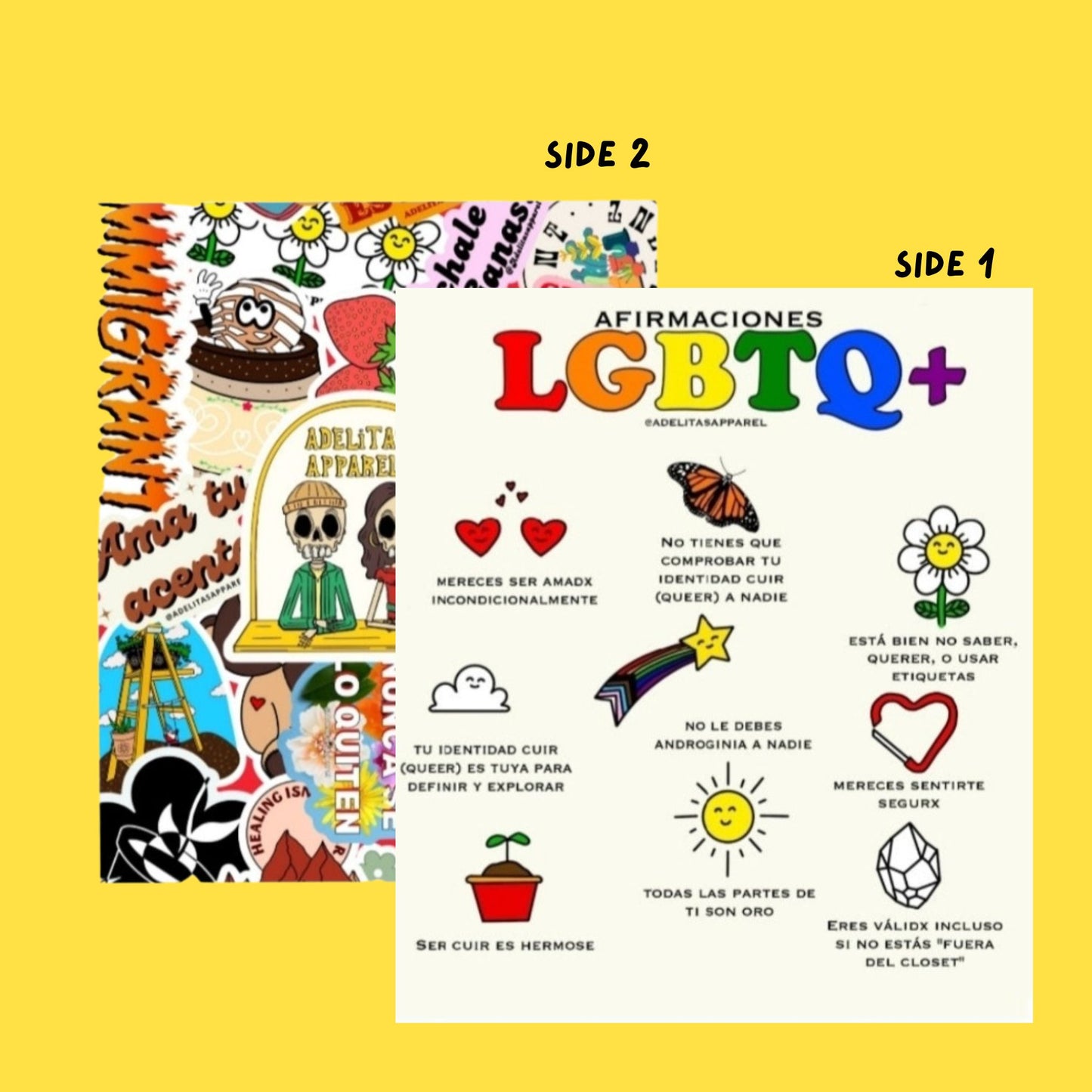LGBTQ+ Affirmations Poster Print