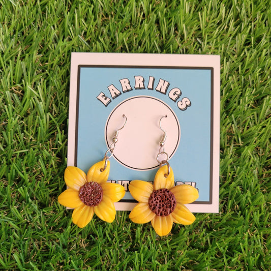 Sun Flower Earrings