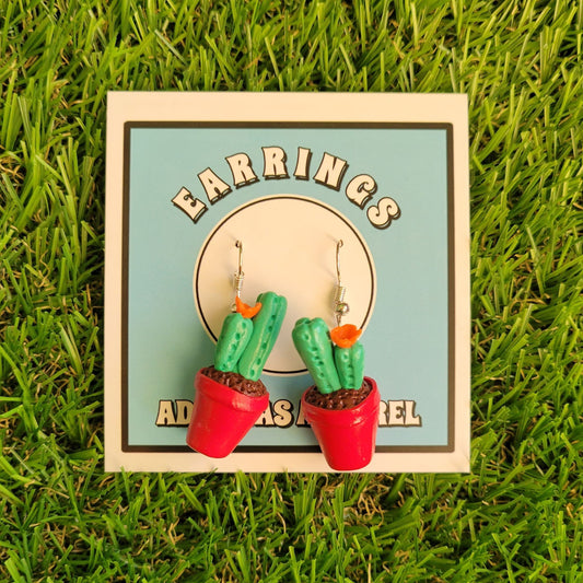 Cactus Earrings