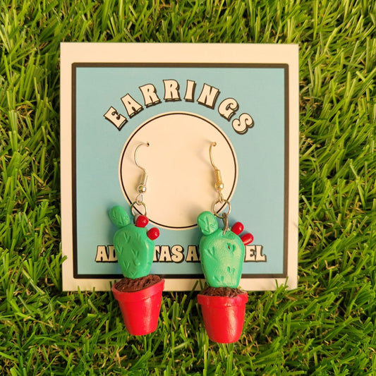 Cactus Earrings